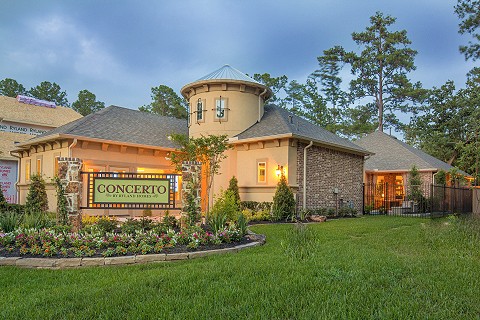 A new home in Westlake Village-based Ryland Group's Woodlands Concerto Courtyard project near Houston. (Ryland Group media photo) 