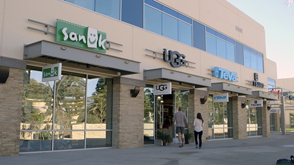 Deckers Outdoor Corp. has opened retail stores for its footwear brands at its new campus headquarters in Goleta. The Ugg boot parent's stock spiraled on Feb. 28, after the company predicted a first-quarter loss stemming from costs to build out company-owned Ugg stores around the world. (courtesy photo)