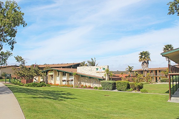 The Vandenberg Garden Apartments in Lompoc have been sold after listing for $14 million (image courtesy of Radius Commercial Real Estate & Investments)