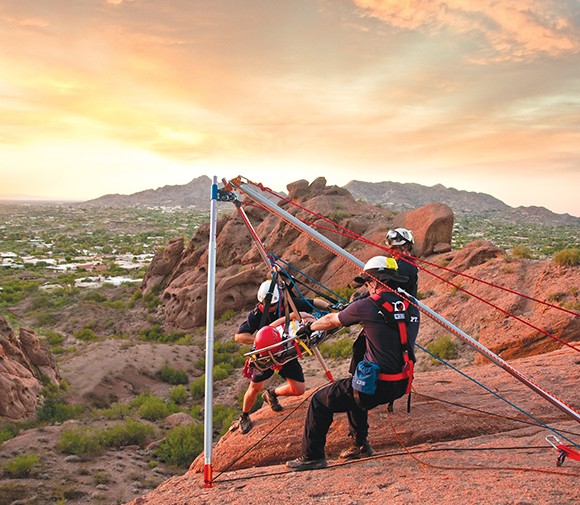 Goleta-based CMC Rescue makes equipment and provides training for search-and-rescue teams. (courtesy photo)