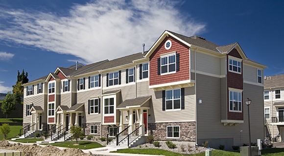 A Ryland Group townhome development in Chanhassen, Minn. (Ryland Group media image)