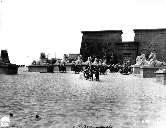 Remnants of director Cecil DeMille’s production of “The Ten Commandments” still sit beneath the Guadalupe-Nipomo dunes. (Courtesy image)