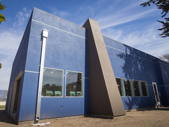 The new permanent home of the YMCA’s youth programs in Isla Vista, the St. George Youth Center, will open later this spring. (Nik Blaskovich / Business Times photo)