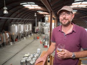 Telegraph Brewery founder and CEO Brian Thompson says quality and business savy are the keys to success as a craft beer maker. (Nik Blaskovich Photo) 