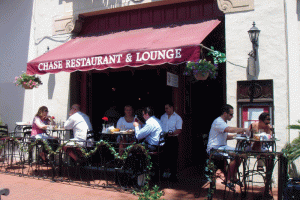 Chase Bar and Grill in Santa Barbara.