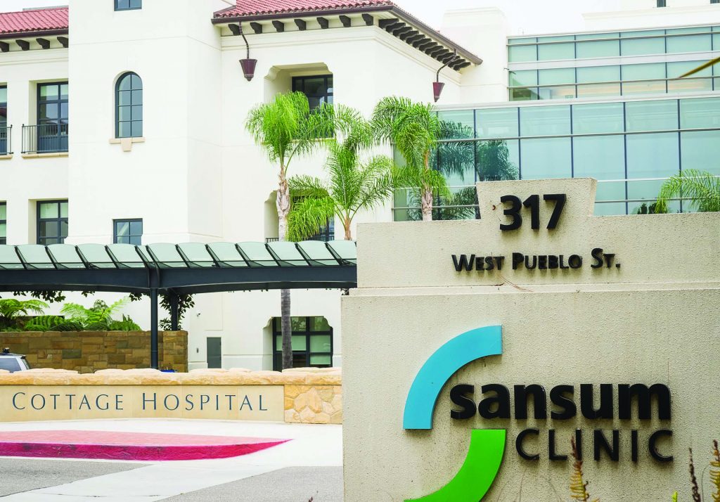 Santa Barbara’s Cottage Hospital and Sansum Clinic have always been neighbors. (Nik Blaskovich)