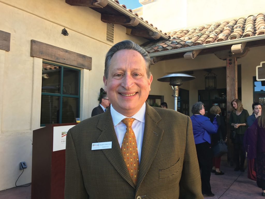 Foundation President Ron Gallo at the Santa Maria headquarters opening Nov. 30