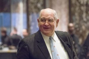 President-elect Donald Trump selected Sonny Perdue as Secretary of Agriculture. (Albin Lohr-Jones via Bloomberg)